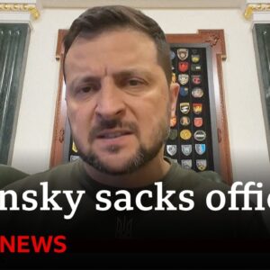 Zelensky sacks top Ukraine army officials following corruption allegations - BBC News