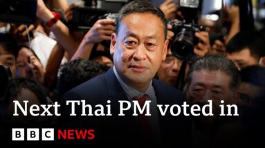 Srettha Thavisin voted as next Thai prime minister after Shinawatra jailed - BBC News