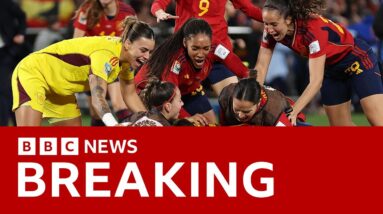 Spain beat England to win Women's World Cup - BBC News