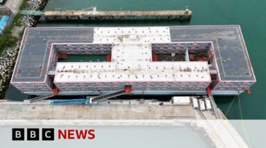 Bibby Stockholm barge migrants moved over Legionella bacteria fears - BBC News