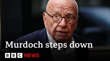 Rupert Murdoch hands control of Fox and News Corp to son Lachlan as he steps down – BBC News