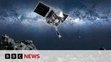 Asteroid sample in Nasa capsule hurtling towards Earth - BBC News
