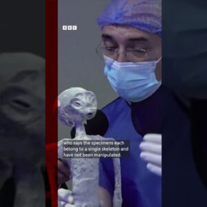 These “alien bodies” have had lab tests in Mexico #Shorts #Aliens #BBCNews https://bbc.in/3rhVMug