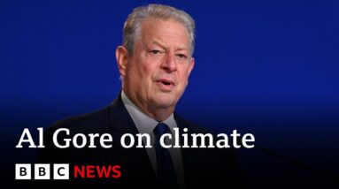 Climate crisis at 'new level of seriousness' says Al Gore - BBC News