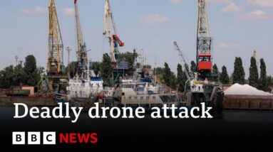 Deadly Russian drone attack on Ukraine reported overnight - BBC News