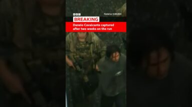 Killer Danelo Cavalcante has been caught by US police after escaping prison. #Shorts #US #BBCNews