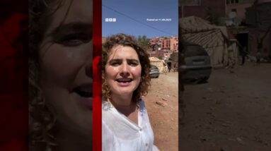 About 2,700 people are thought to have died in a powerful earthquake in Morocco. #Shorts #BBCNews