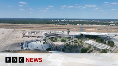 Inside Berlin's Tegel airport three years after it closed - BBC News