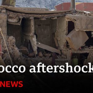 Morocco earthquake aftershocks continue - BBC News