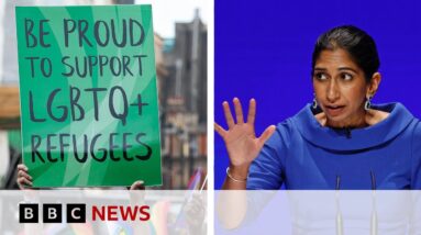 Refugees: UK Home Secretary Braverman questions asylum for 'simply being gay or a woman' - BBC News