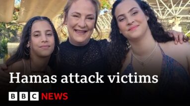 British teenage sisters missing after Hamas attacks - BBC News