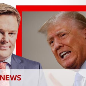 Donald Trump in New York court for $250m civil fraud trial - BBC News