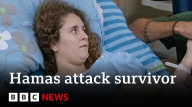 Hamas shooting survivor reveals details of massacre - BBC News