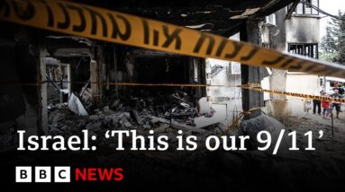 'This is our 9/11' says Israel, as Israel-Gaza fighting continues - BBC News
