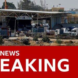 Israel-Hamas war: Rafah crossing opens to allow aid into Gaza – BBC News