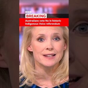 Australia votes No in historic Indigenous referendum, ABC projects #Shorts #BBCNews #Australia