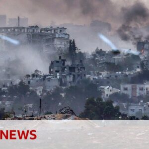 UN says Gaza residents broke into food warehouses with 'civil order' disintegrating - BBC News