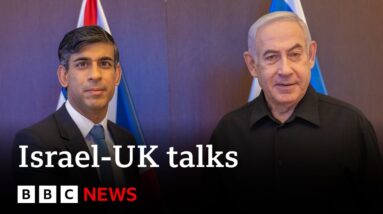 UK PM Rishi Sunak tells Israel 'we want you to win' - BBC News