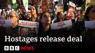 Israel and Hamas agree to pause fighting for release of 50 hostages - BBC News