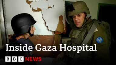 BBC goes inside Al-Shifa hospital with the Israeli army -BBC News