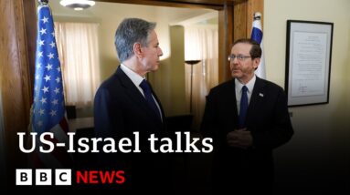 How Israel defends itself matters, says US diplomat Blinken as he underlines support - BBC News