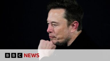 Elon Musk criticised by White House over antisemitic X post - BBC News