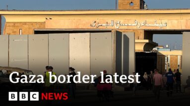 Exit of foreign nationals from Gaza temporarily stopped – BBC News