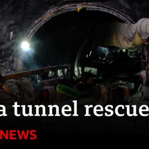 India tunnel: Rescue of workers in Uttarakhand delayed again | BBC News