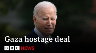 Joe Biden says deal is close to release Gaza hostages | BBC News