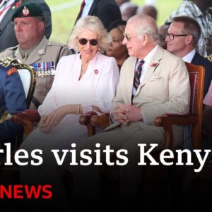 King Charles speaks of 'great sorrow and regret' over British Empire 'wrongdoings' - BBC News