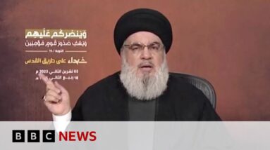 Hezbollah leader says Hamas attacks on Israel were ‘100% Palestinian’ - BBC News