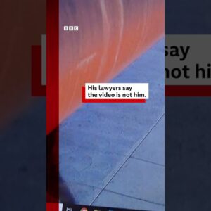 CCTV has allegedly shown rapper A$AP Rocky bearing a gun. #Shorts #ASAPRocky #BBCNews