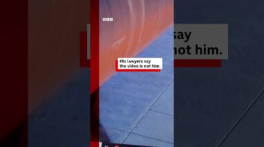 CCTV has allegedly shown rapper A$AP Rocky bearing a gun. #Shorts #ASAPRocky #BBCNews