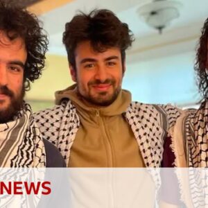 Three Palestinian students shot near Vermont campus | BBC News