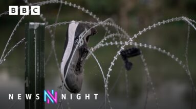 How a US town’s river bordering Mexico has become highly politicised – BBC Newsnight