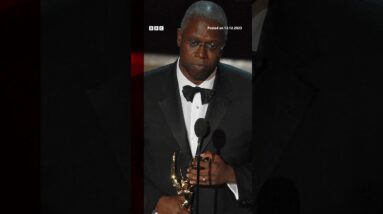 Tributes paid to Brooklyn Nine-Nine's Andre Braugher. #Shorts #RaymondHolt #BBCNews