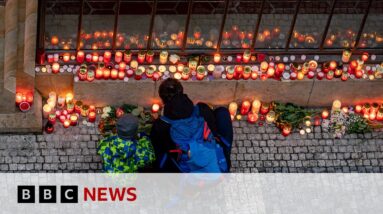Czech Republic mourns victims of Prague university mass shooting | BBC News