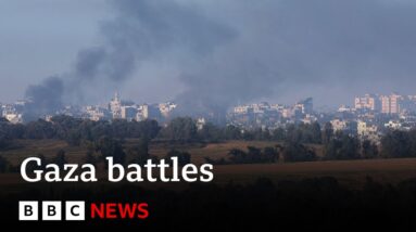 Israel-Gaza: Intense gun battles reported in southern Gaza | BBC News