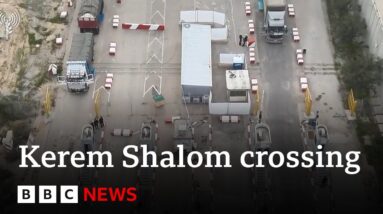 Israel to open its Kerem Shalom crossing for Gaza aid - BBC News