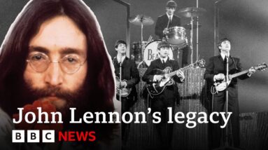 John Lennon on mental health and the Beatles reuniting | BBC News