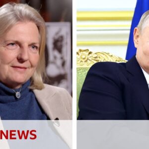Putin described as 'most intelligent gentleman' by former Austrian foreign minister | BBC News