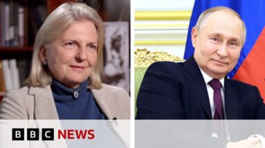 Putin described as 'most intelligent gentleman' by former Austrian foreign minister | BBC News