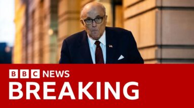 Rudy Giuliani must pay millions over false election claims | BBC News