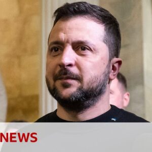 Ukraine’s Zelensky in last-ditch US tour to plead for $61bn aid – BBC News