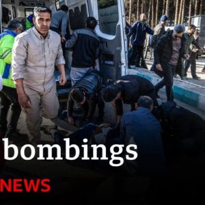 Iran leader vows harsh response to deadly bombings that killed 84 | BBC News