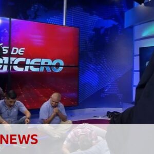 Ecuador: Gunmen storm television studio live on air | BBC News