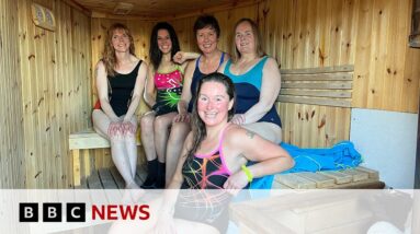 How Scotland’s new wild sauna culture is taking off  | BBC News