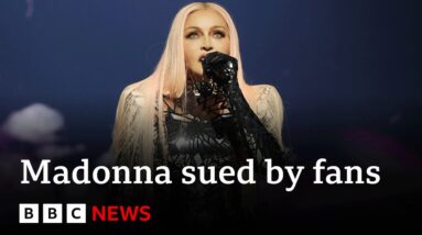 Madonna sued by fans in New York over late concert start time | BBC News