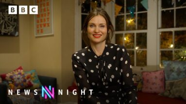 Murder on the Dancefloor singer talks about chart success after Saltburn | BBC Newsnight