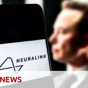 Elon Musk announces first Neuralink wireless brain chip implant in a human | BBC News
